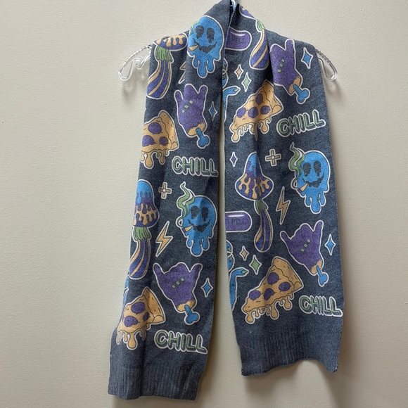 Anthropologie Accessories - New Chill Print Cashmere Sample Scarf From Anthropologie!!🔥🔥🔥